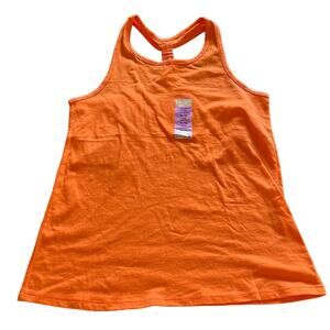 Arizona Girls Orange Knit Racerback Tank Top Size 14/16